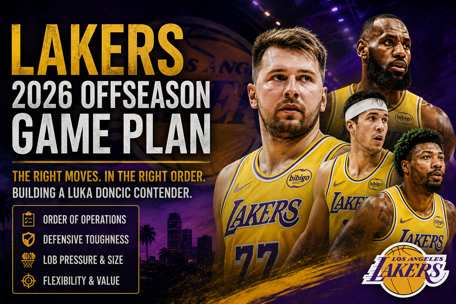 lakers offseason plans